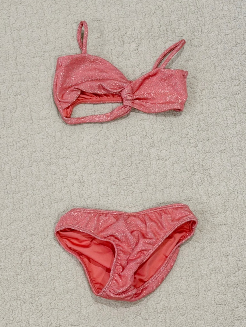 Kids Peixoto 2 Piece Metallic Swimsuit Size 8